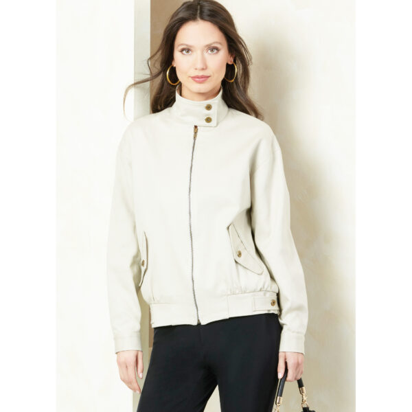 Vogue Schnittmuster - V2093 - Damenblouson mit Stehkragen – Bild 2