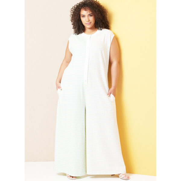 Butterick Schnittmuster - B7029 - Hausanzug, Hausoverall für Damen – Bild 3