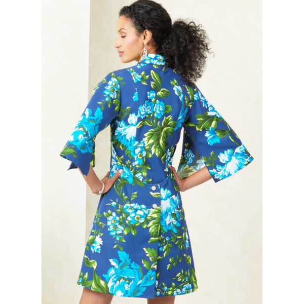 Vogue Schnittmuster - V2083 - Kleid mit kurzer Knopfleiste – Bild 5