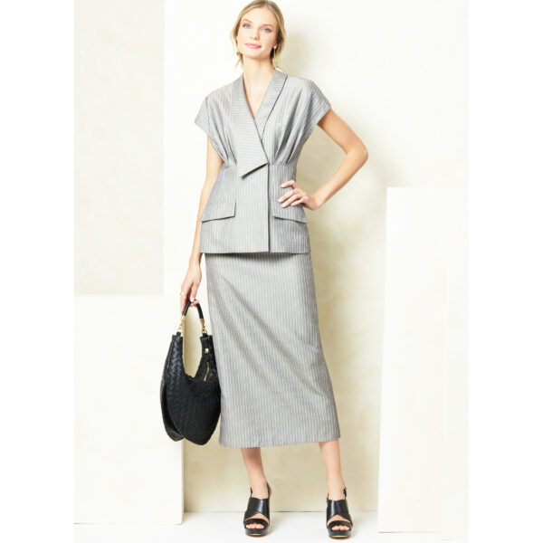 Vogue Schnittmuster V2097 - eleganter Hosenanzug, Kostüm – Bild 3