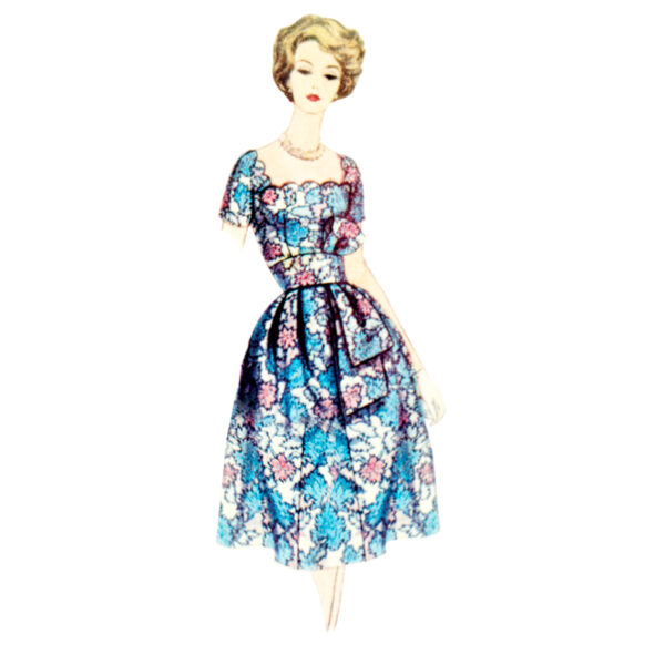 Vogue Schnittmuster V2101 - Vintage - festliches Ballkleid – Bild 5