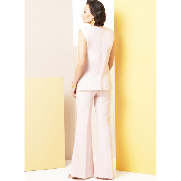 Butterick Schnittmuster - B7028 - Damenhose und ärmellose Bluse – Bild 6