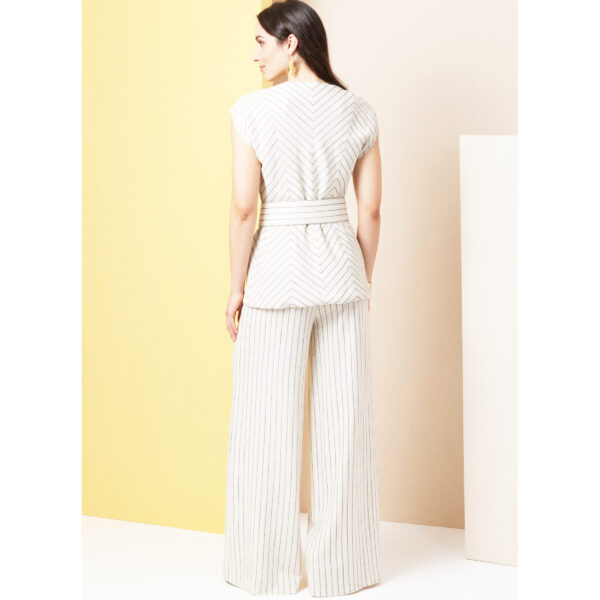 Butterick Schnittmuster - B7028 - Damenhose und ärmellose Bluse – Bild 7