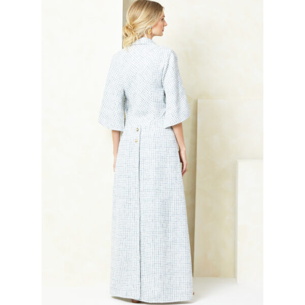 Vogue Schnittmuster - V2083 - Kleid mit kurzer Knopfleiste – Bild 6