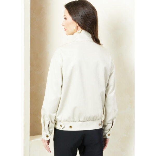 Vogue Schnittmuster - V2093 - Damenblouson mit Stehkragen – Bild 6