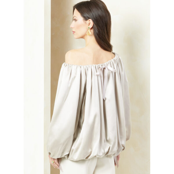 Vogue Schnittmuster V2091 - Bluse im Carmenstil nähen – Bild 7