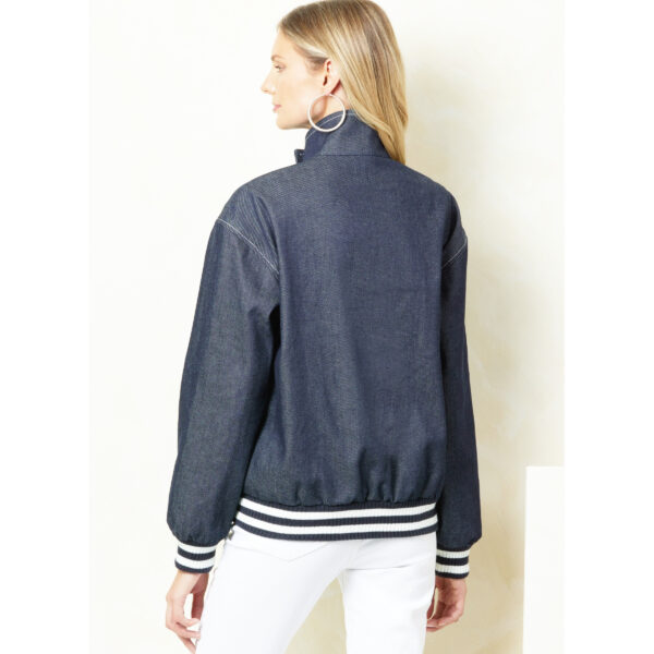 Vogue Schnittmuster - V2093 - Damenblouson mit Stehkragen – Bild 7