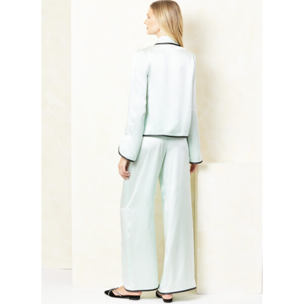 Vogue Schnittmuster V2099 - Hausanzug für Damen – Bild 4