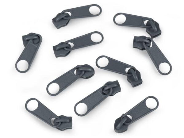 10 x Zipper - für Endlosreißverschluss - 5mm - verschiedenen Farben – Bild 11