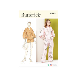 Butterick Schnittmuster B7045 – luftiger Sommeranzug für Damen nähen