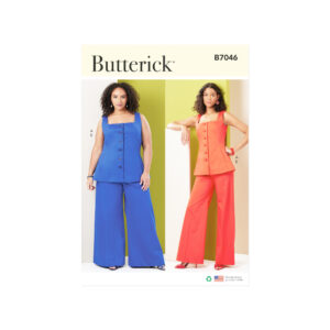 Butterick Schnittmuster B7046 – sommerliche Damen-Kombination zum Selbernähen nähen