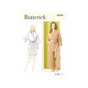 Butterick Schnittmuster B7047 – Hausanzug & Hausmantel für Damen nähen