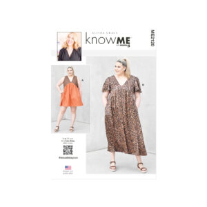 knowME Schnittmuster ME2120 – Dein lässig weites Sommerkleid zum Selbernähen!