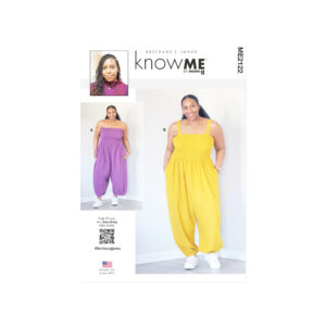 knowME Schnittmuster ME2122 – Leichter Trägeroverall zum Selbernähen