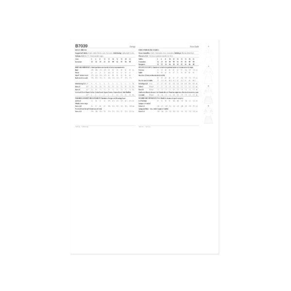 Butterick Schnittmuster - B7039 - legeres Kleid mit Stufenrock – Bild 6
