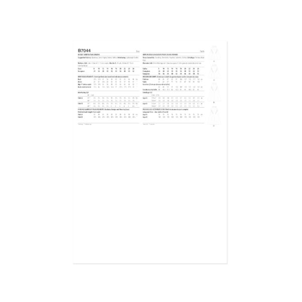 Butterick Schnittmuster - B7044 - beschwingter Sommerrock mit Einsätzen – Bild 6