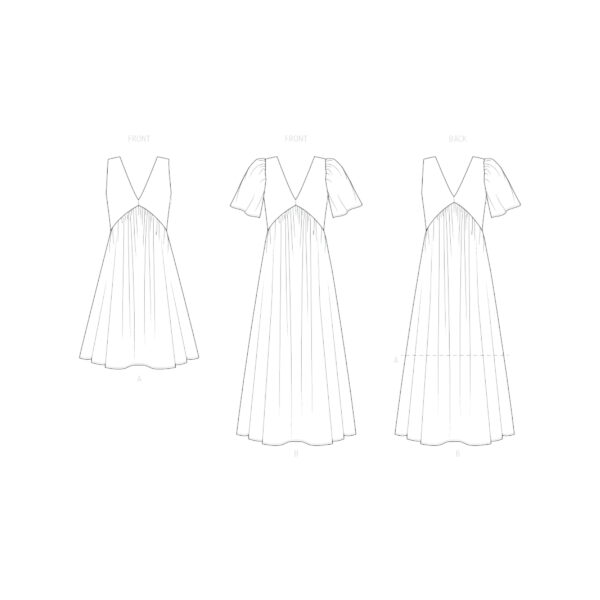 knowME Schnittmuster - ME2120 - lässig weites Sommerkleid – Bild 7