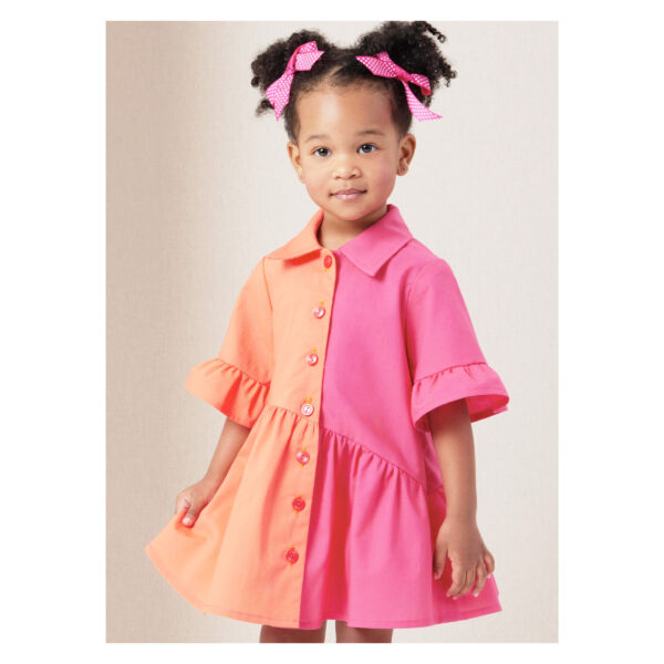 Butterick Schnittmuster - B7049 - Sommerkleid für kleine Mädchen – Bild 2