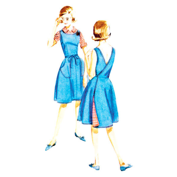 Butterick Schnittmuster - B7053 - Retro Sommeroutfit der 60 er Jahre für Damen – Bild 2