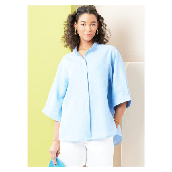 Butterick Schnittmuster - B7041 - lässig weite Sommerbluse – Bild 3