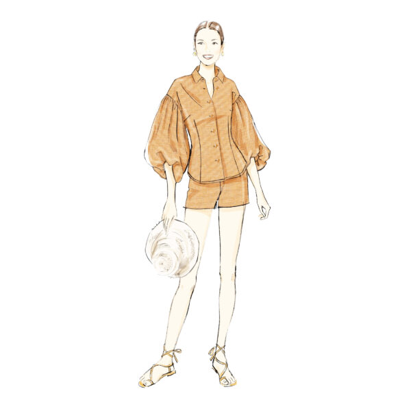 Butterick Schnittmuster - B7045 - leichter Sommeranzug für Damen – Bild 3