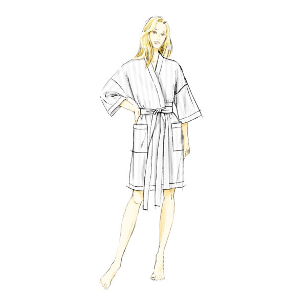 Butterick Schnittmuster - B7047 -  Hausanzug - Hausmantel für Damen – Bild 3