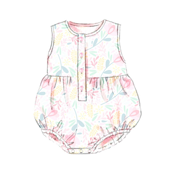 Butterick Schnittmuster - B7048 - Sommeranzug für Babys – Bild 3