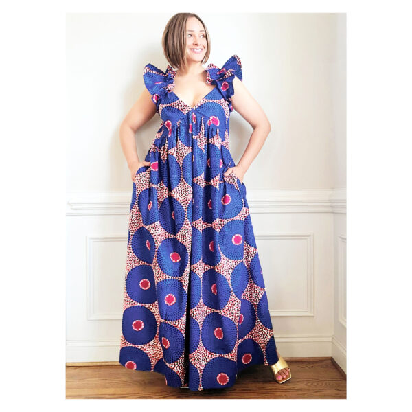 knowME Schnittmuster - ME2126 - verspieltes Sommerkleid mit Flügelärmel – Bild 3