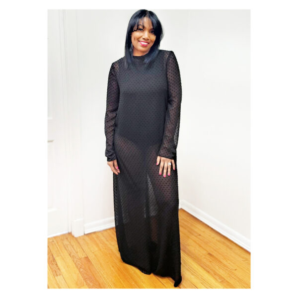 knowME Schnittmuster - ME2129 - legeres langes Kleid und Body – Bild 3