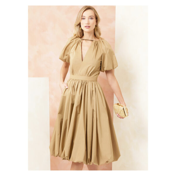 Vogue Schnittmuster V2106 - Vintage - Kleid mit Ballonrock – Bild 3