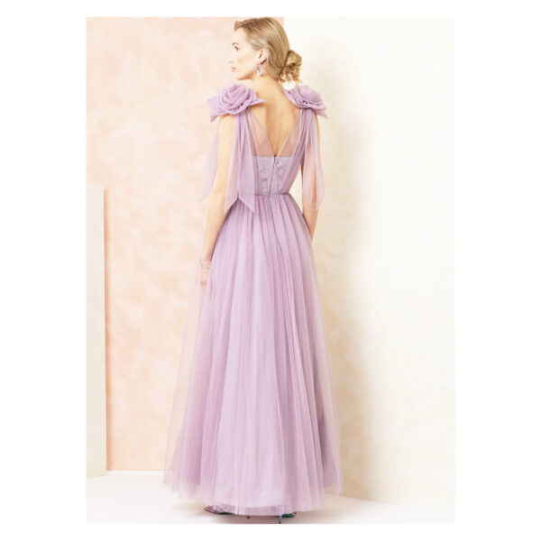 Vogue Schnittmuster - V2108 - ausgefallenes, langes Abendkleid – Bild 3