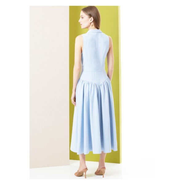 Butterick Schnittmuster - B7037 - ärmelloses Sommerkleid mit Knopfleiste – Bild 4