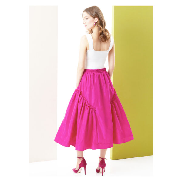 Butterick Schnittmuster - B7044 - beschwingter Sommerrock mit Einsätzen – Bild 4