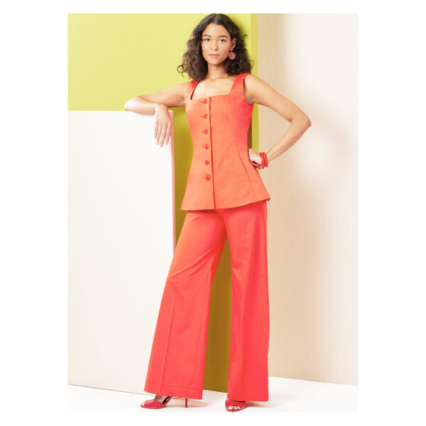 Butterick Schnittmuster - B7046 - sommerliche Kombination für die Dame – Bild 2