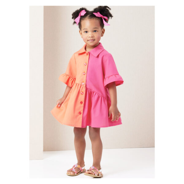 Butterick Schnittmuster - B7049 - Sommerkleid für kleine Mädchen – Bild 5