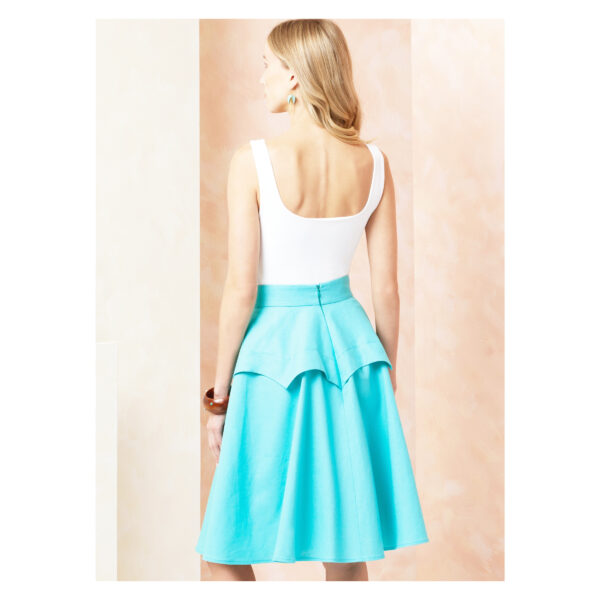 Vogue Schnittmuster V2116 - weit schwingender Tellerock – Bild 5