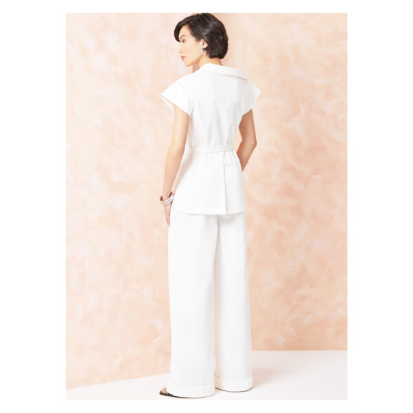 Vogue Schnittmuster - V2117 - eleganter Hosenanzug für Damen – Bild 5