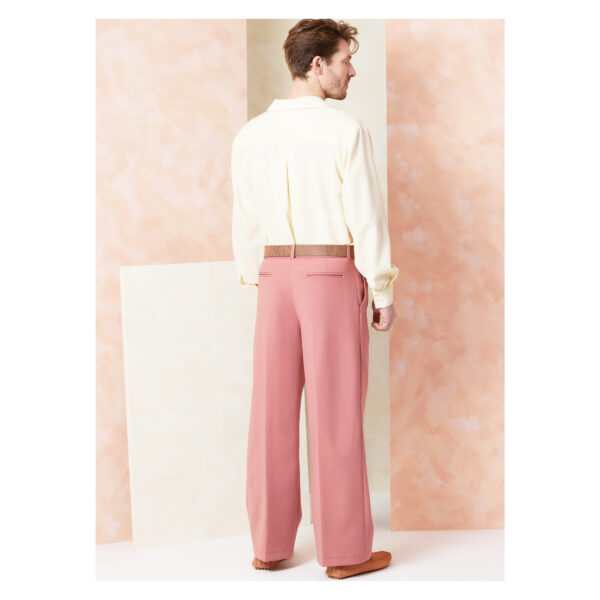 Vogue Schnittmuster V2120 - Hemd - Hose Kombination für den Herren – Bild 7