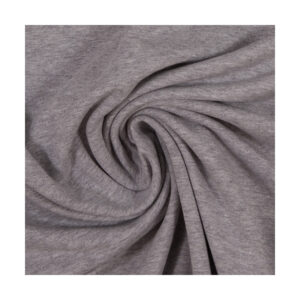 14.12EUR/m - Baumwolljersey meliert - Jersey uni melange - Vanessa - Swafing - hellgrau