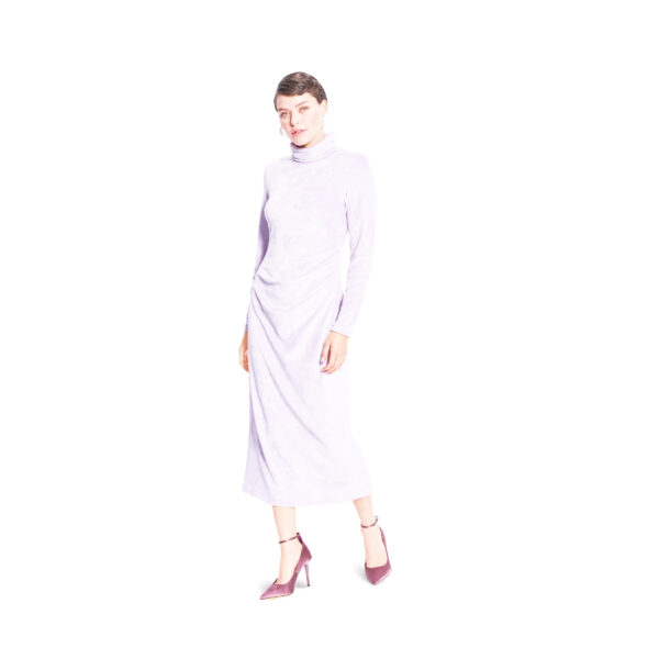 Burda Style Schnittmuster - Kleid seitlich gerafft - mit Rollkragen - Nr. 5684 – Bild 2