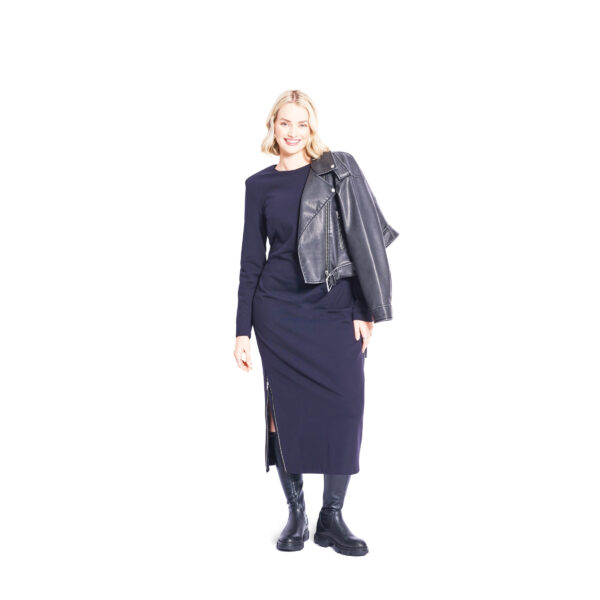 Burda Style Schnittmuster - Kleid seitlich gerafft - mit Rollkragen - Nr. 5684 – Bild 5
