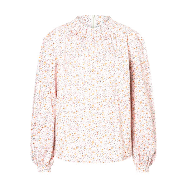 Burda Style Schnittmuster Nr. 5685 - Bluse mit raffiniertem Halsausschnitt – Bild 3