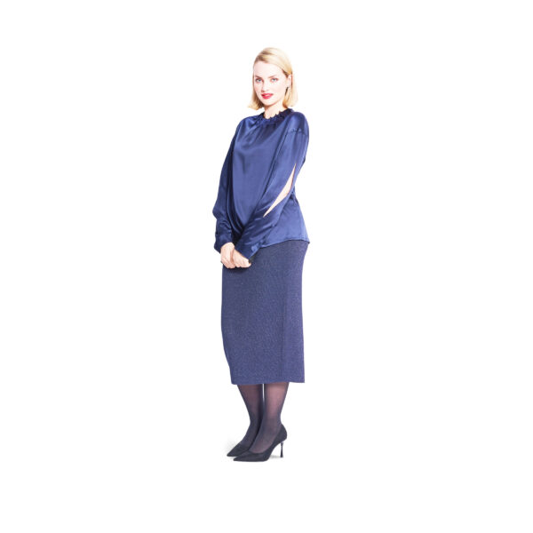 Burda Style Schnittmuster Nr. 5685 - Bluse mit raffiniertem Halsausschnitt – Bild 5