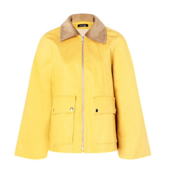 Burda Style Schnittmuster Nr. 5695 - Damenjacke leicht ausgestellt – Bild 3
