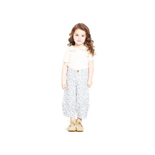 Burda Kids Schnittmuster Nr. 9199 - leichte Baumwollhose für Kids – Bild 5