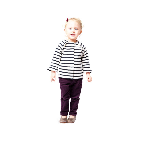 Burda Kids Schnittmuster Nr. 9203 - leichte Jerseyjacke für Kleinkind – Bild 3