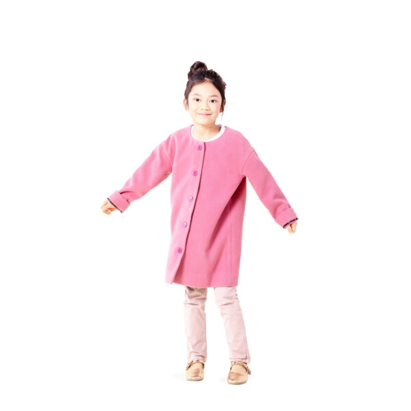 Burda Kids Schnittmuster Nr. 9207 - Oversizejacke für Kids – Bild 2