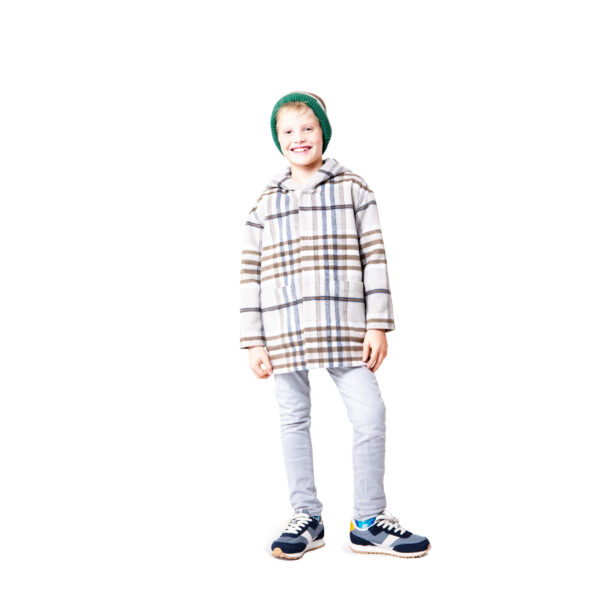 Burda Kids Schnittmuster Nr. 9207 - Oversizejacke für Kids – Bild 5