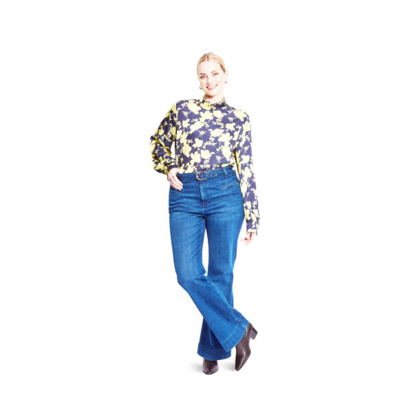 Burda Style Schnittmuster Nr. 5701 - Damenshirt - Bluse gerade, schlicht – Bild 5