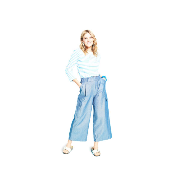 Burda Style Schnittmuster Nr. 5705 - schlichtes Basic-Shirt für Damen – Bild 2